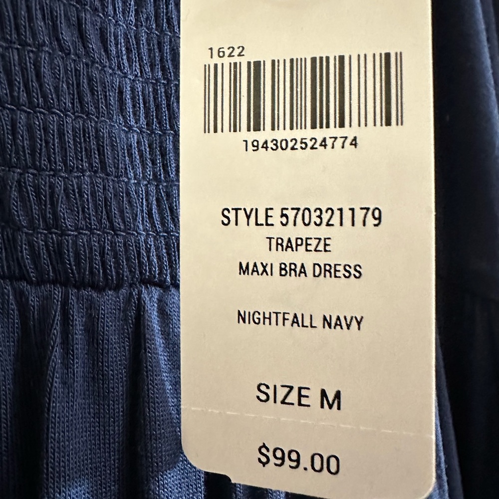 Soma casual max dress with built in bra. Never worn
